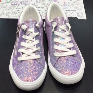 Blowfish purple-k multi glitter NWT NIB